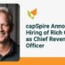 capSpire Announces Hiring of Rich O’Keefe as Chief Revenue Officer