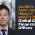 capSpire Appoints William Chen as First Chief Financial Officer