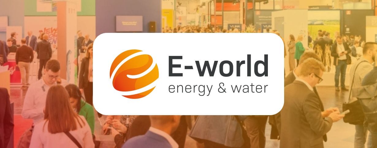 E-world conference banner